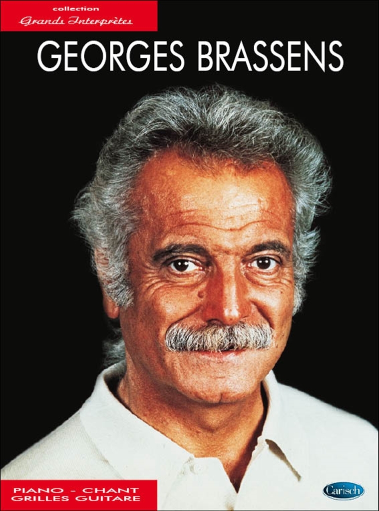 Cover: 9790231100594 | Georges Brassens: Songbook for piano/voice/guitar Collection grands...