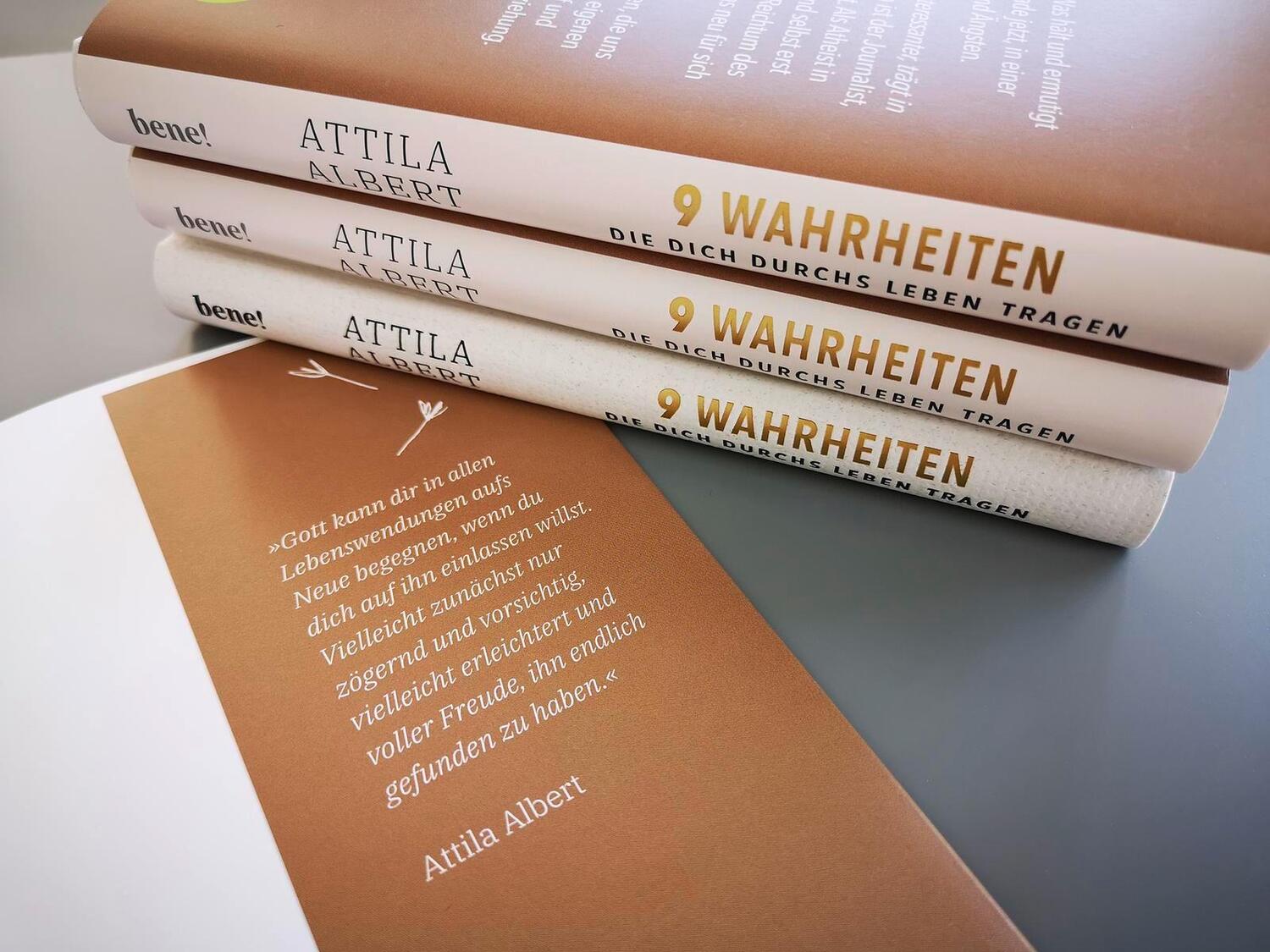 Bild: 9783963402128 | 9 Wahrheiten, die dich durchs Leben tragen | Attila Albert | Buch