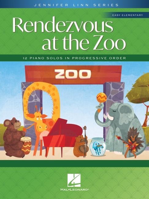 Cover: 9781705166161 | Rendezvous at the Zoo - 12 Piano Solos in Progressive Order:...