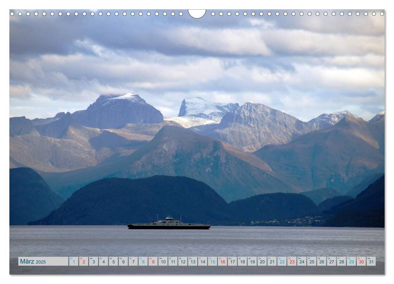 Bild: 9783435800926 | Norwegen - Hurtigruten (Wandkalender 2025 DIN A3 quer), CALVENDO...