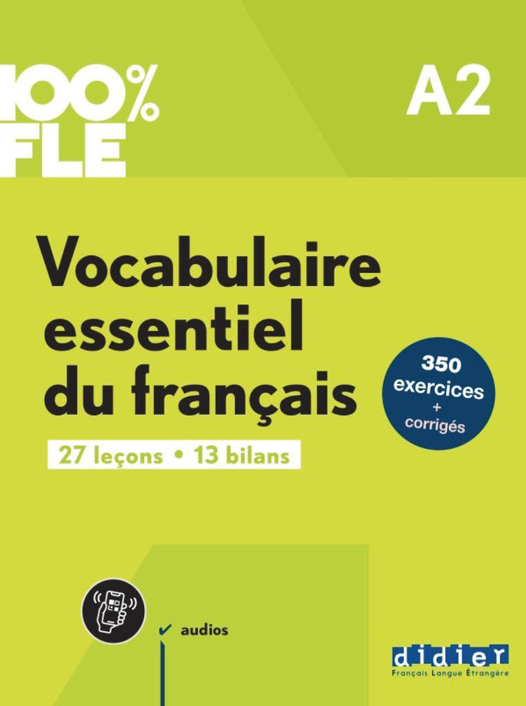 Cover: 9782278109289 | 100% FLE A2. Vocabulaire essentiel du français - Übungsbuch mit...