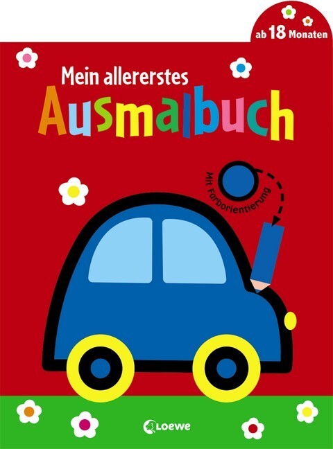 Cover: 9783785589496 | Mein allererstes Ausmalbuch (Auto) | Mit Farborientierung | Kreativ