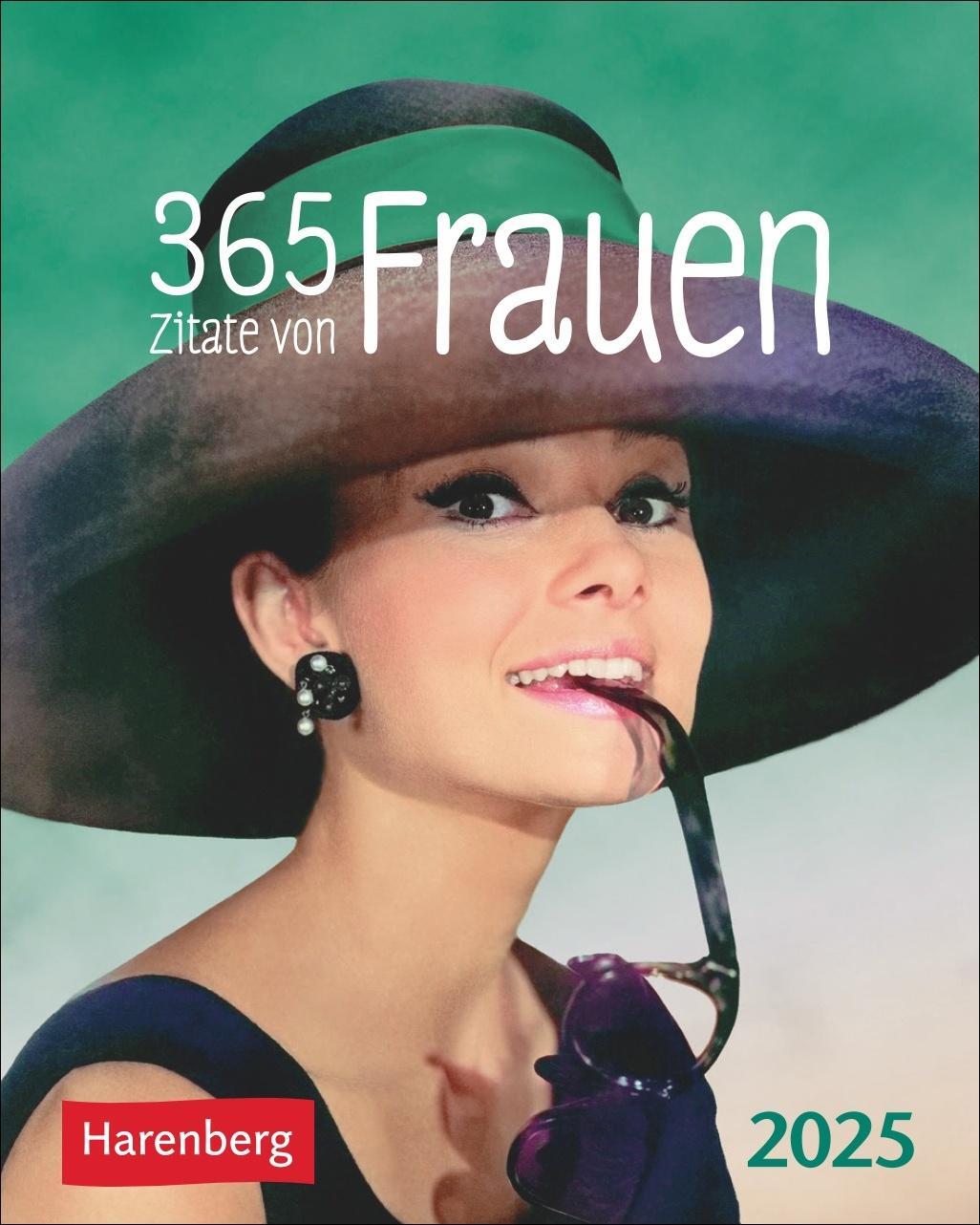 Cover: 9783840032240 | 365 Zitate von Frauen Mini-Geschenkkalender 2025 | Julia Linne | 2025