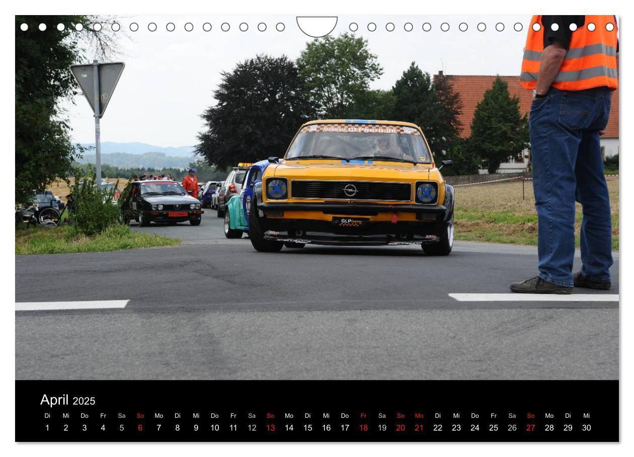 Bild: 9783435631896 | Bergrennen im Opel (Wandkalender 2025 DIN A4 quer), CALVENDO...