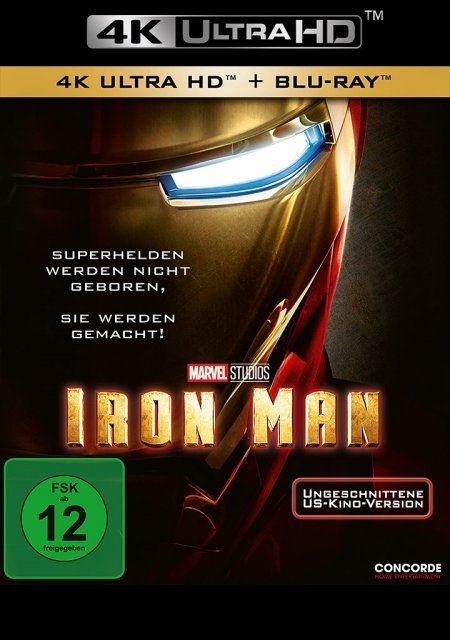 Cover: 4010324011053 | Iron Man | 4K Ultra HD Blu-ray + Blu-ray | Jon Favreau | Iron Man