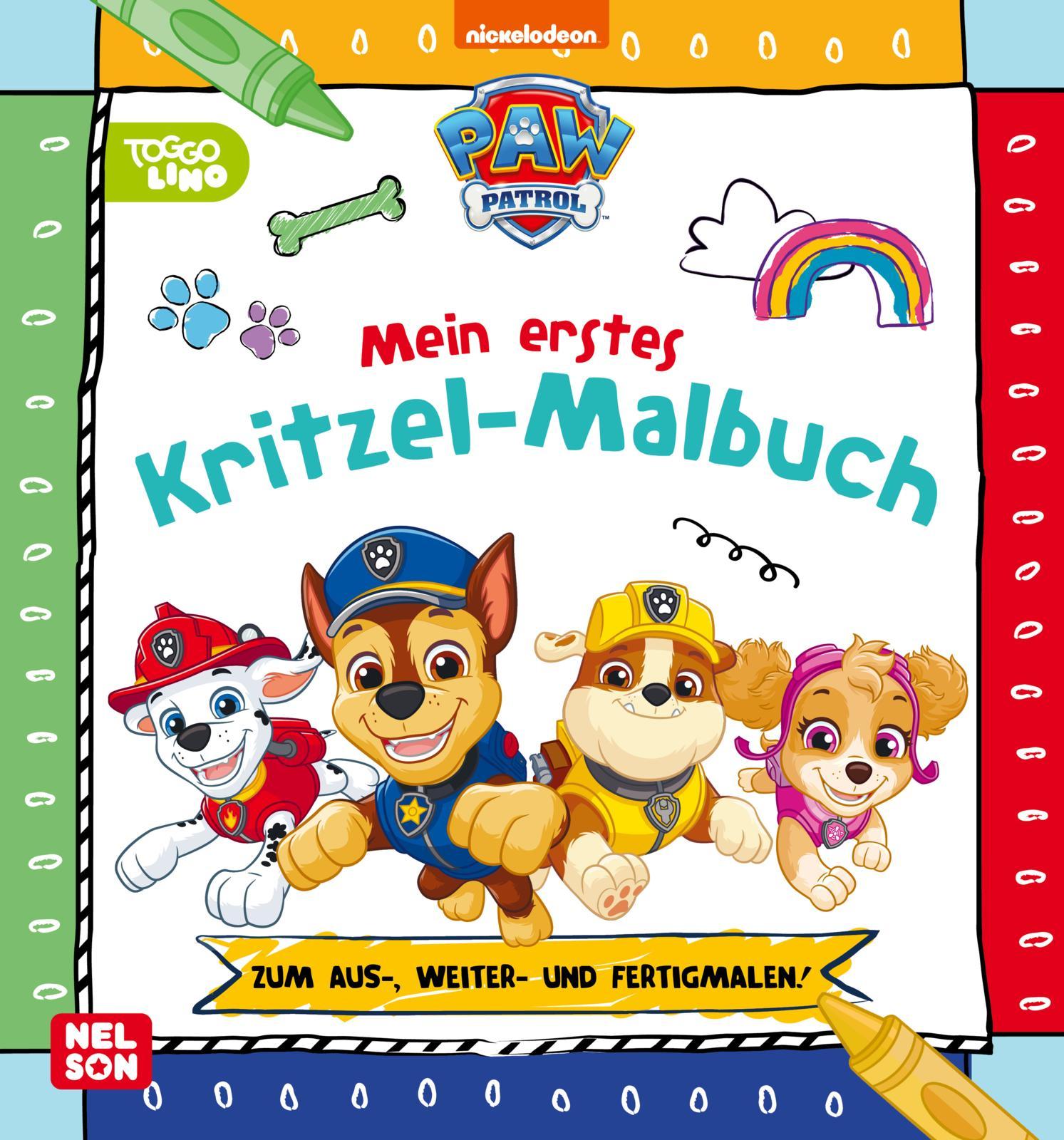 Cover: 9783845128054 | PAW Patrol Lernbuch: Mein erstes Kritzel-Malbuch | Taschenbuch | 64 S.