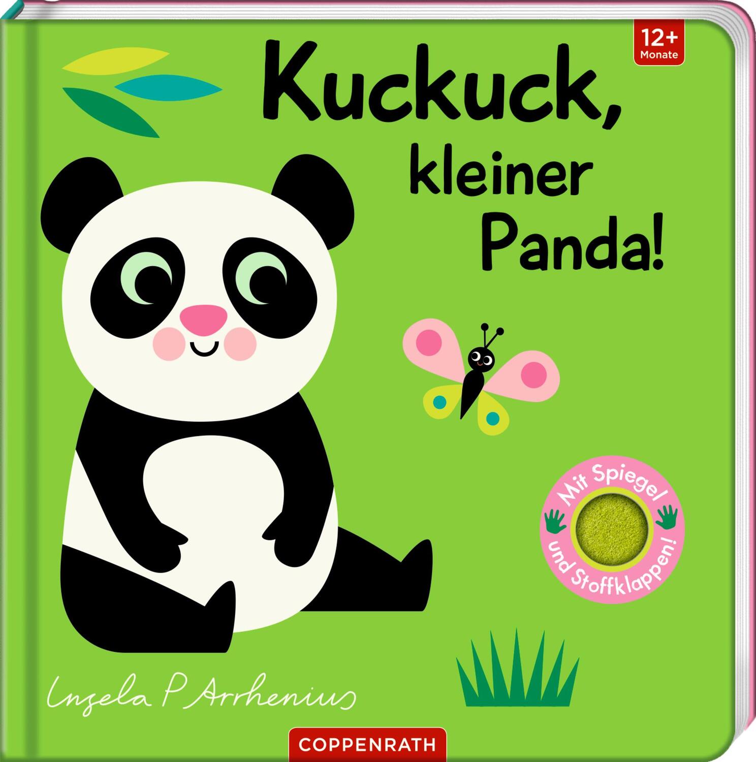 Cover: 9783649646280 | Mein Filz-Fühlbuch: Kuckuck, kleiner Panda! | Ingela P. Arrhenius