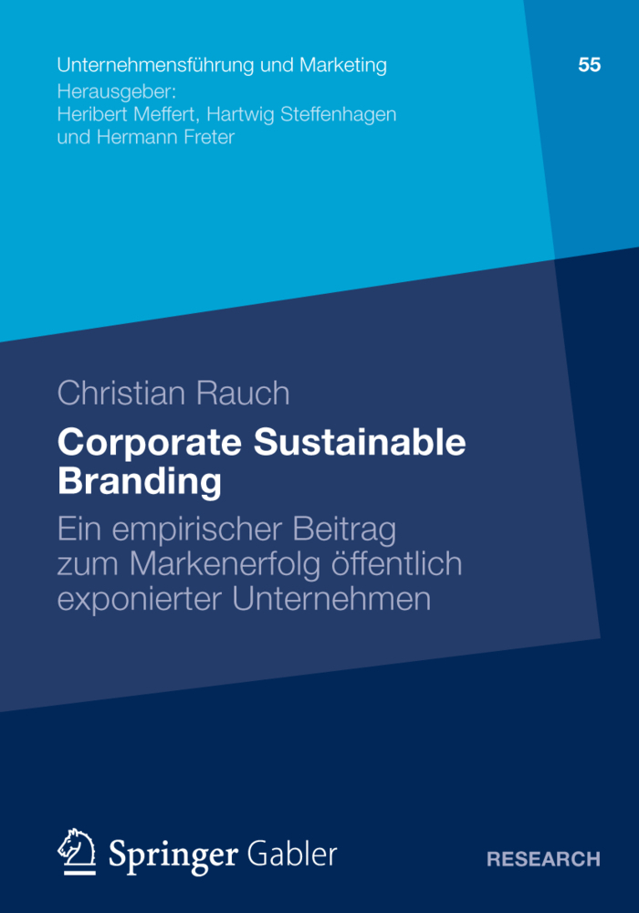 Cover: 9783834940766 | Corporate Sustainable Branding | Christian Rauch | Taschenbuch | xviii