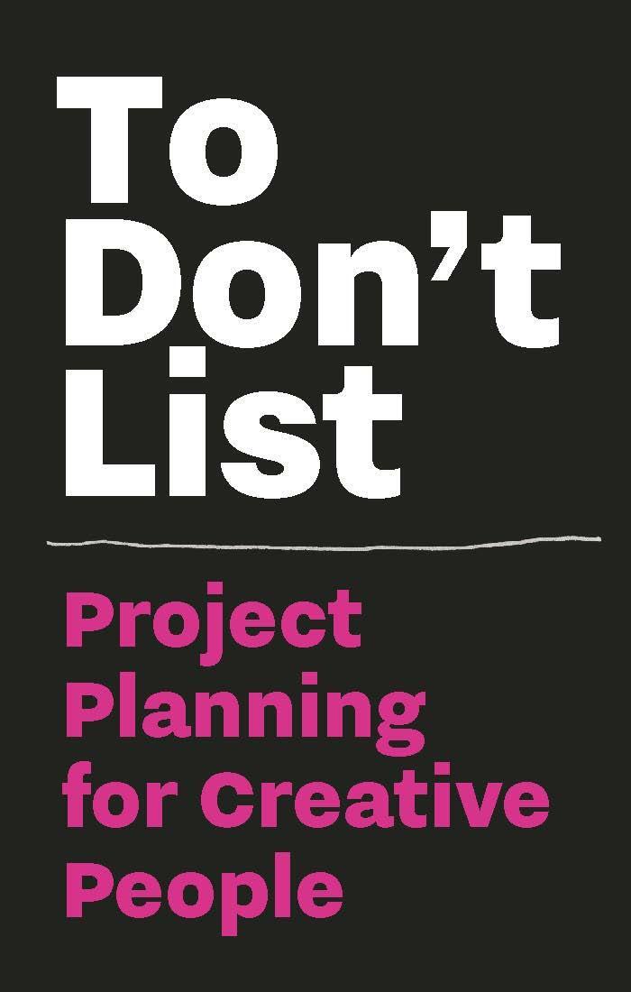 Cover: 9789063695057 | To Don't List: Project Planning for Creative People | Donald Roos