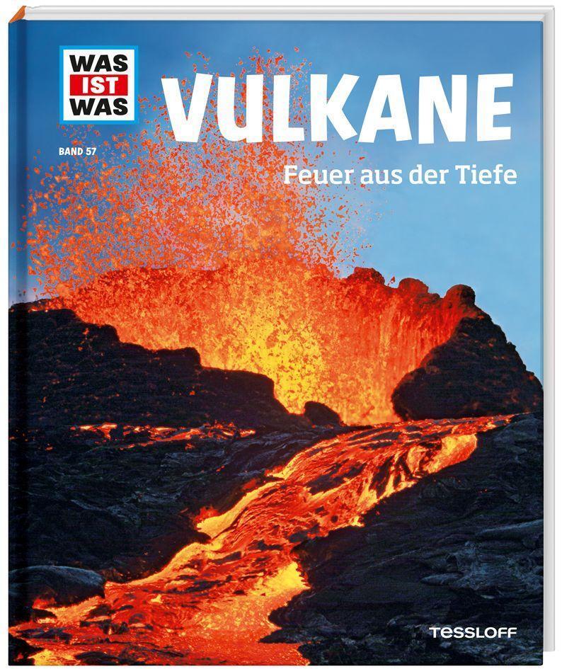 Cover: 9783788620448 | WAS IST WAS Band 57 Vulkane. Feuer aus der Tiefe | Manfred Baur | Buch