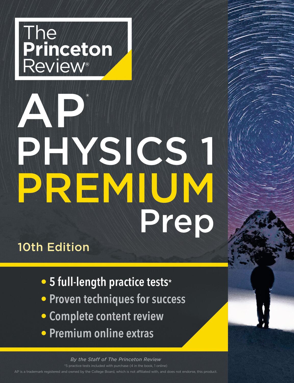 Cover: 9780593516805 | Princeton Review AP Physics 1 Premium Prep, 2024 | Review | Buch