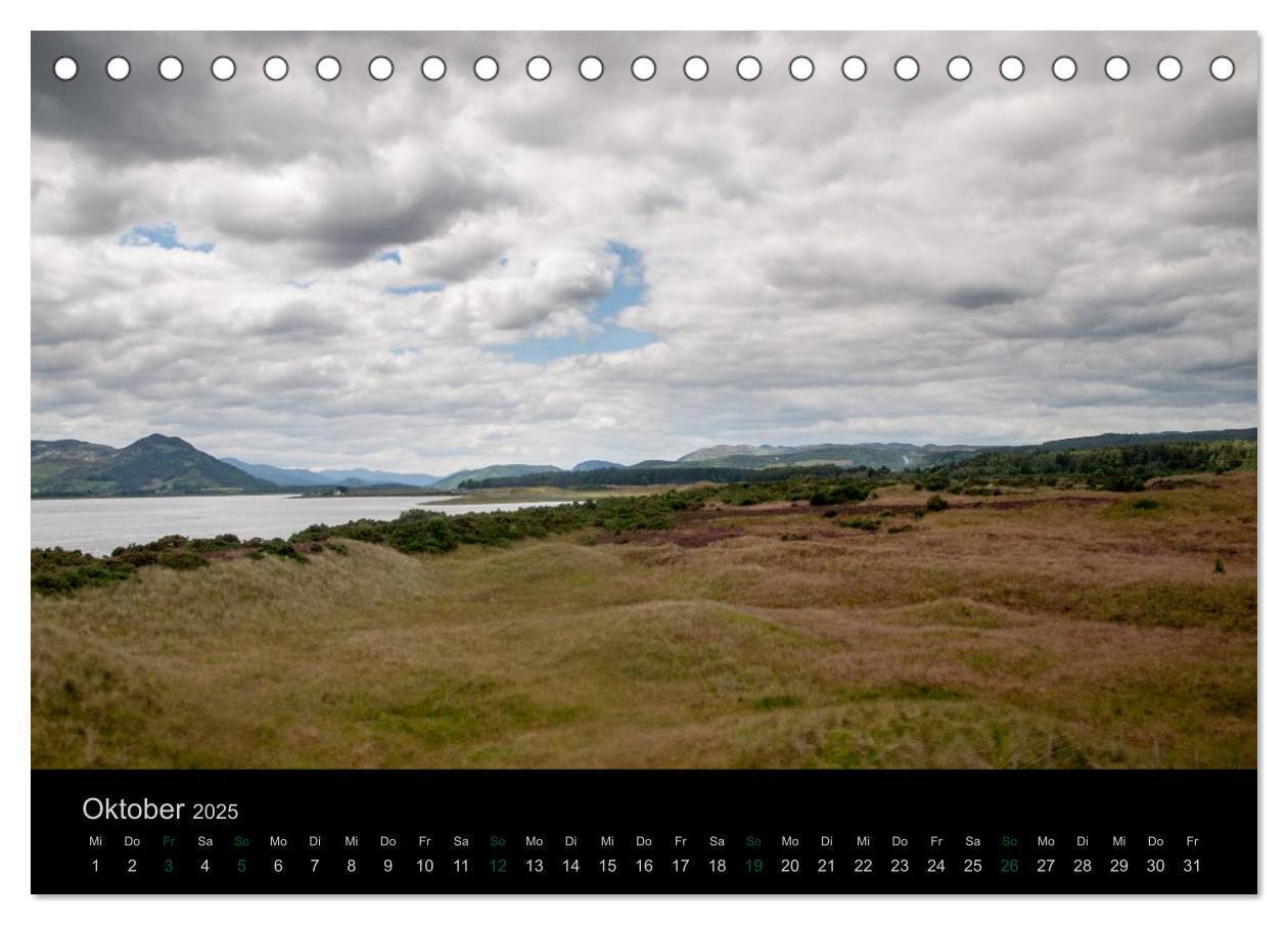 Bild: 9783435689880 | Schottland Highlands und Ostküste (Tischkalender 2025 DIN A5 quer),...