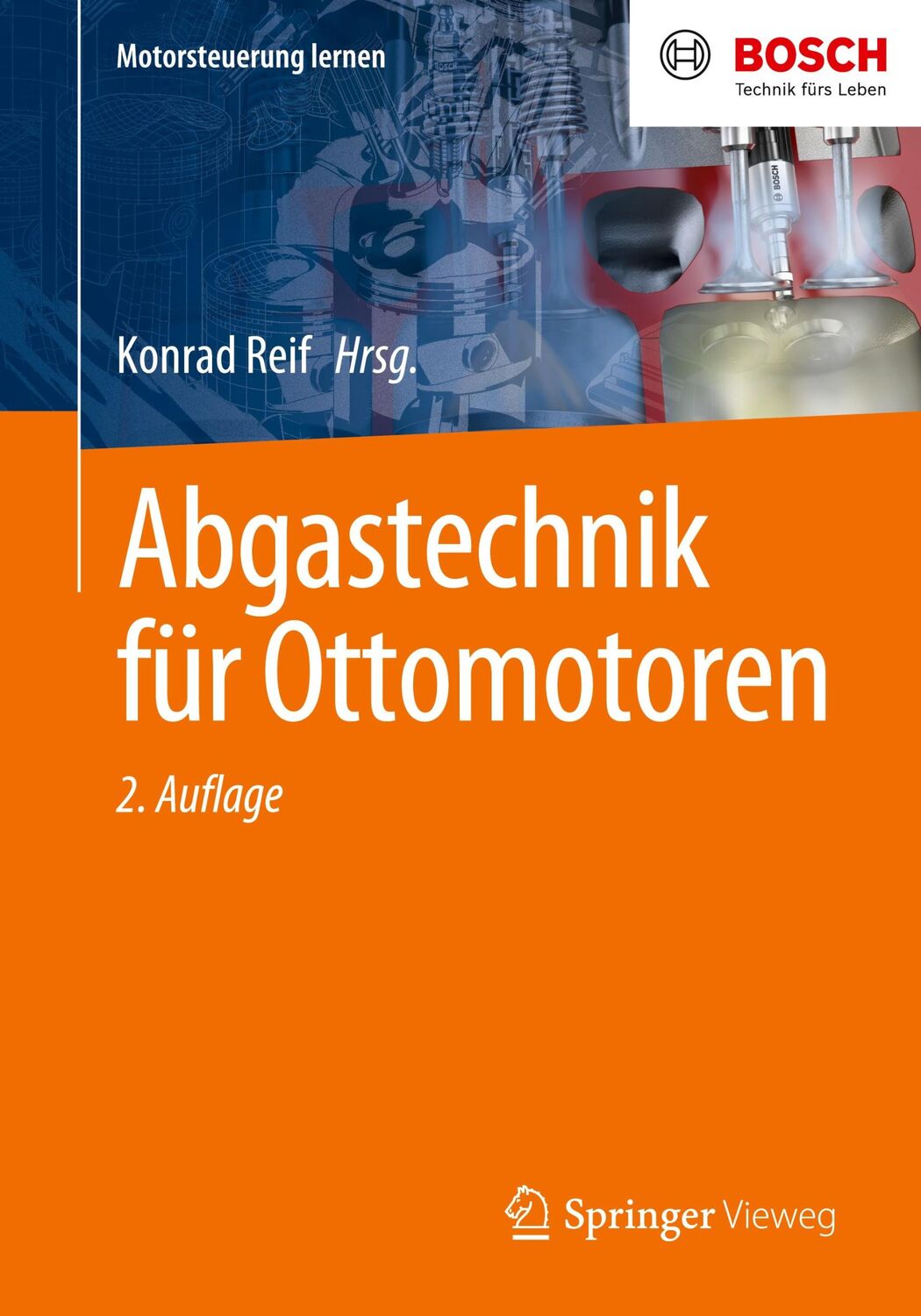 Cover: 9783658387235 | Abgastechnik für Ottomotoren | Konrad Reif | Taschenbuch | Paperback