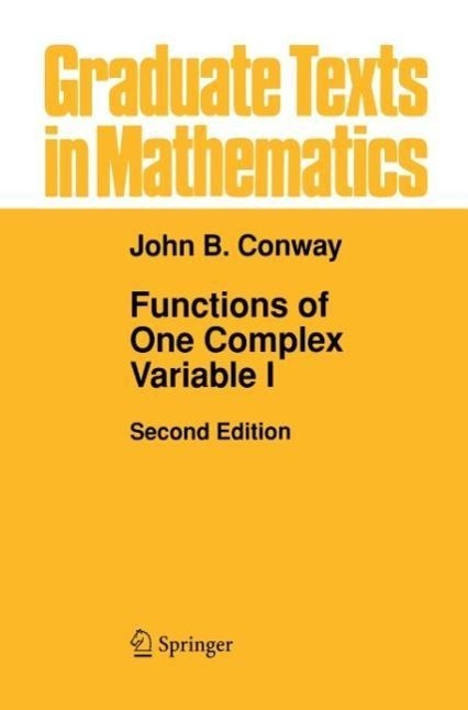 Cover: 9780387942346 | Functions of One Complex Variable I | John B. Conway | Taschenbuch