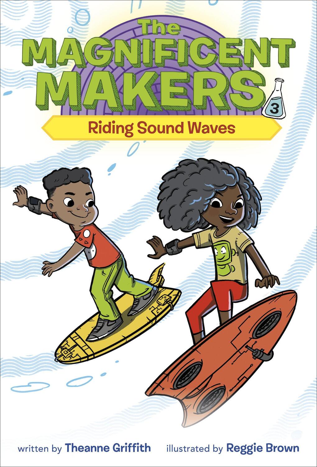 Cover: 9780593123102 | Magnificent Makers #3: Riding Sound Waves | Theanne Griffith | Buch