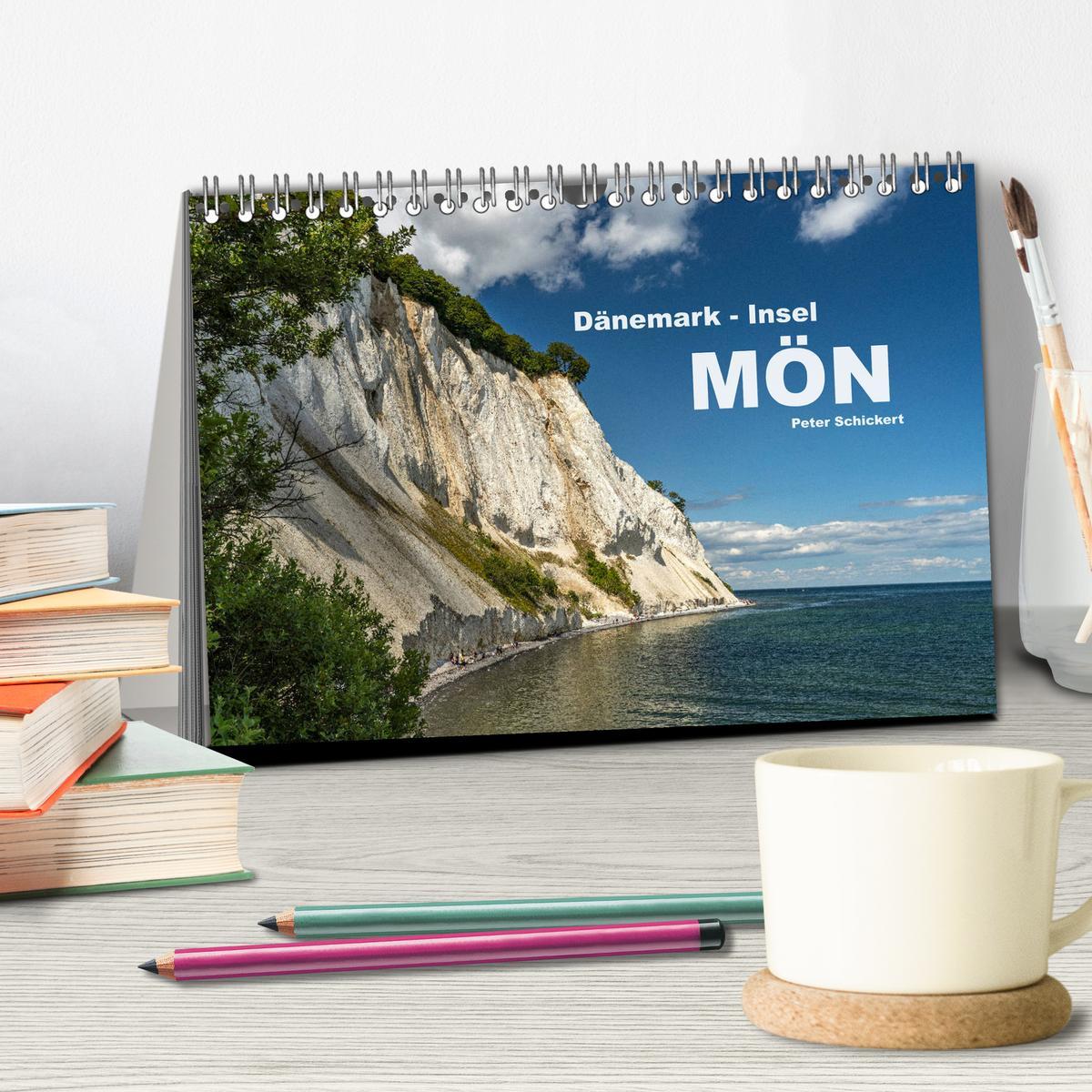 Bild: 9783435109074 | Dänemark - Insel Mön (Tischkalender 2025 DIN A5 quer), CALVENDO...