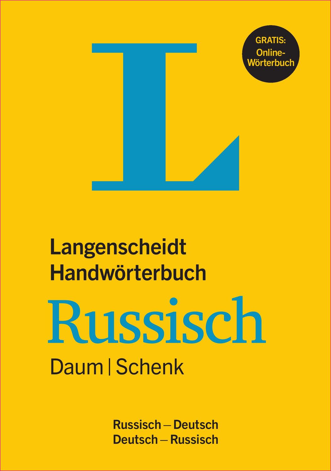 Cover: 9783125140752 | Langenscheidt Handwörterbuch Russisch Daum/Schenk - Buch mit...
