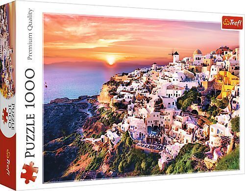 Cover: 5900511104356 | Sonnenuntergang über Santorini (Puzzle) | Spiel | In Spielebox | 10435