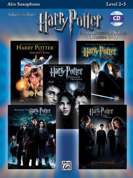 Cover: 9780739049907 | Harry Potter Instrumental Solos (Movies 1-5): Alto Sax, Book &...