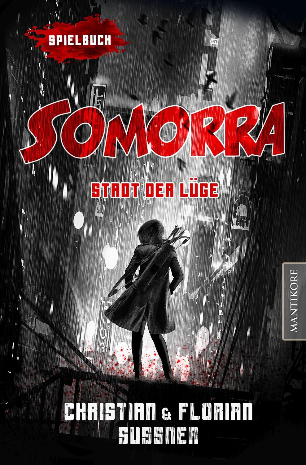 Cover: 9783961881406 | Somorra - Stadt der Träume | Ein Fantasy-Spielbuch | Sußner (u. a.)