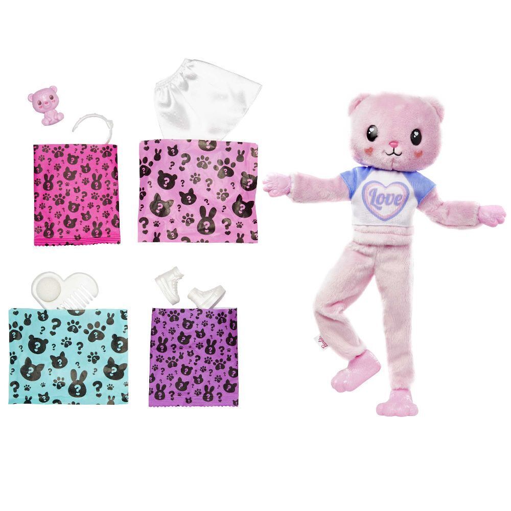 Bild: 194735106974 | Barbie Cutie Reveal Cozy Cute Serie - Teddybär | Stück | Karton | 2023