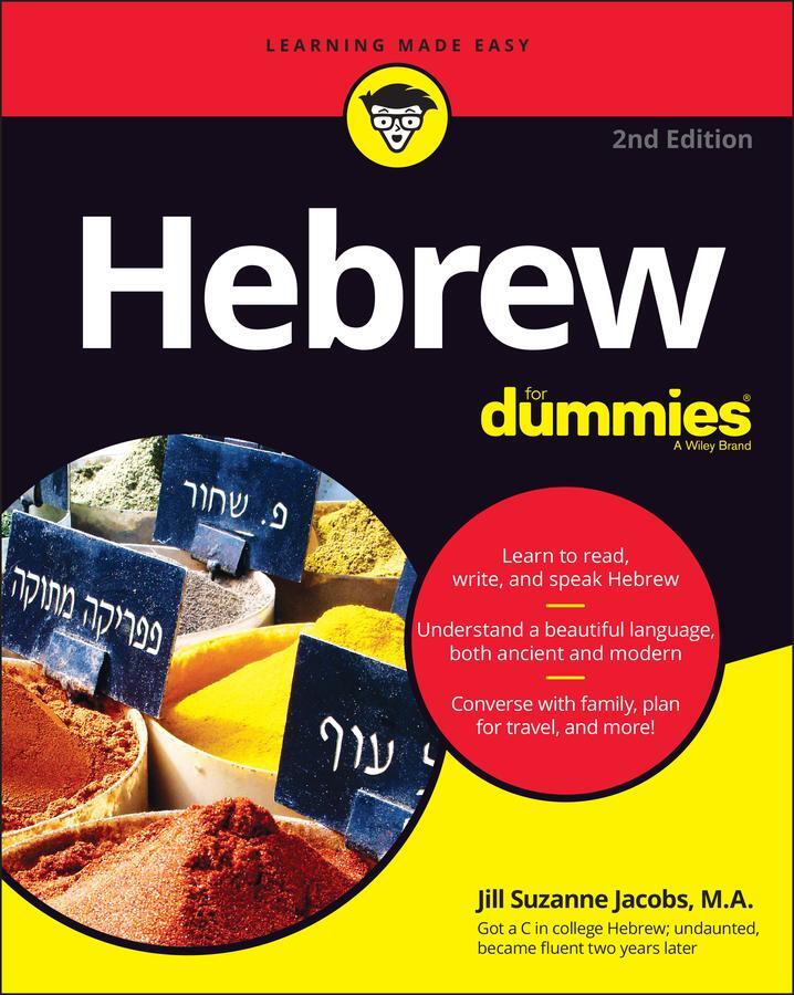 Cover: 9781119862024 | Hebrew for Dummies | Jill Suzanne Jacobs | Taschenbuch | XII | 2022