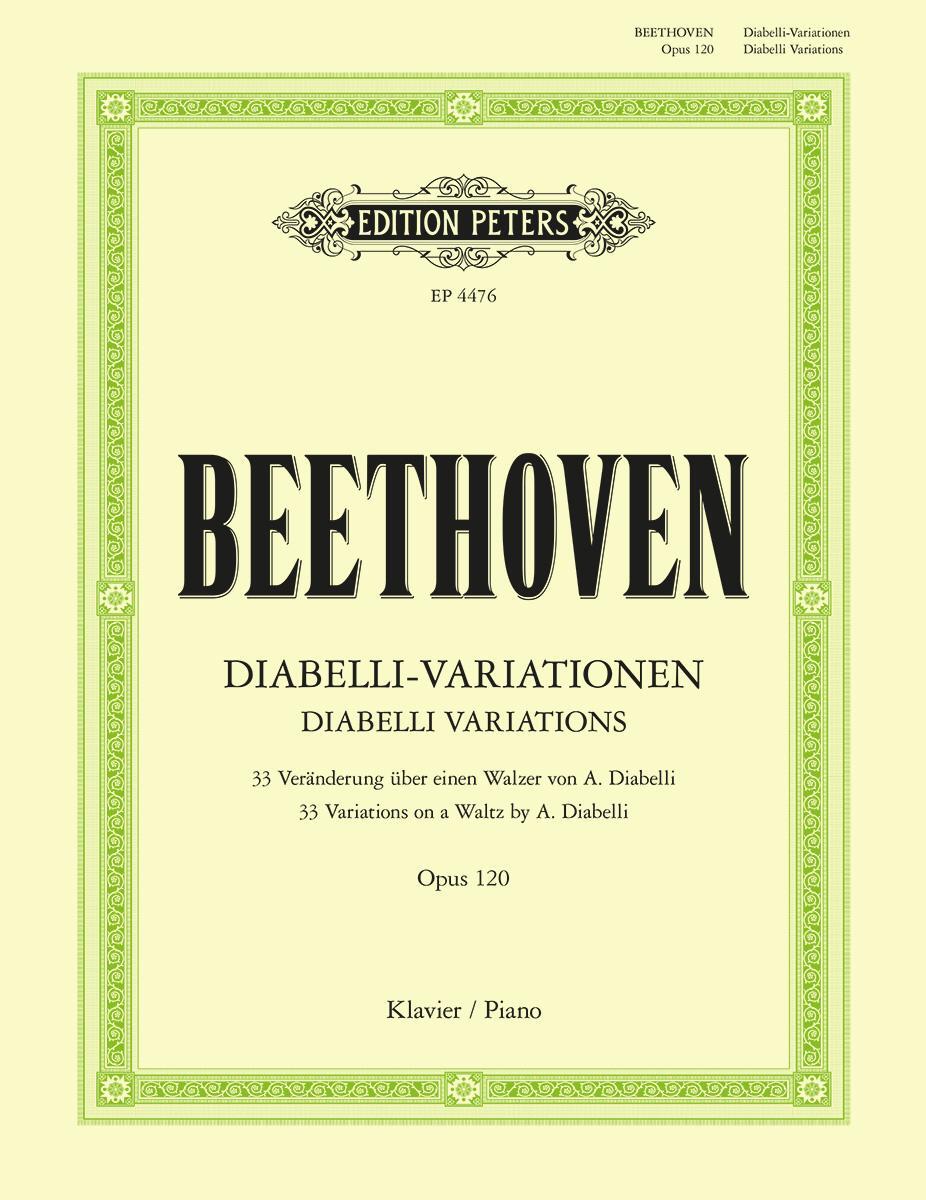 Cover: 9790014027353 | Diabelli Variations Op. 120 for Piano | Ludwig van Beethoven | Buch