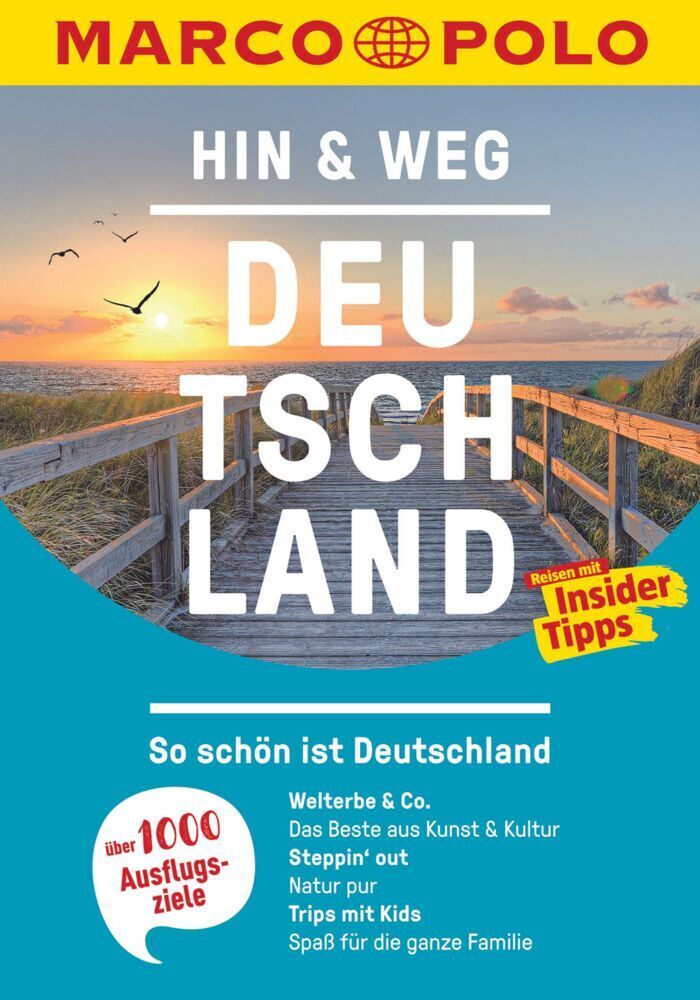 Cover: 9783829706469 | MARCO POLO Reiseführer Hin &amp; Weg Deutschland | Taschenbuch | Deutsch