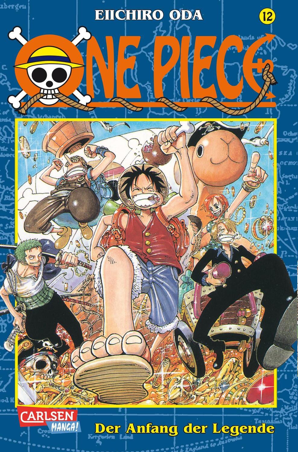 Cover: 9783551756220 | One Piece 12. Der Anfang der Legende | Eiichiro Oda | Taschenbuch