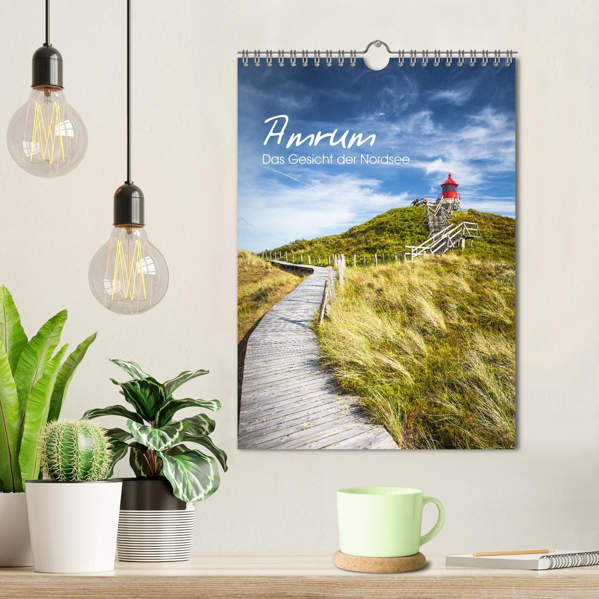 Bild: 9783435961856 | Amrum - Das Gesicht der Nordsee (Wandkalender 2025 DIN A4 hoch),...