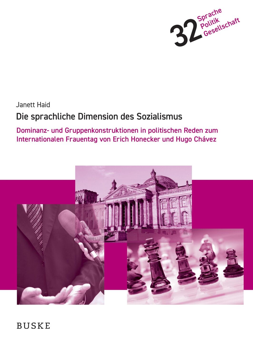 Cover: 9783967693065 | Die sprachliche Dimension des Sozialismus | Janett Haid | Buch | 2023