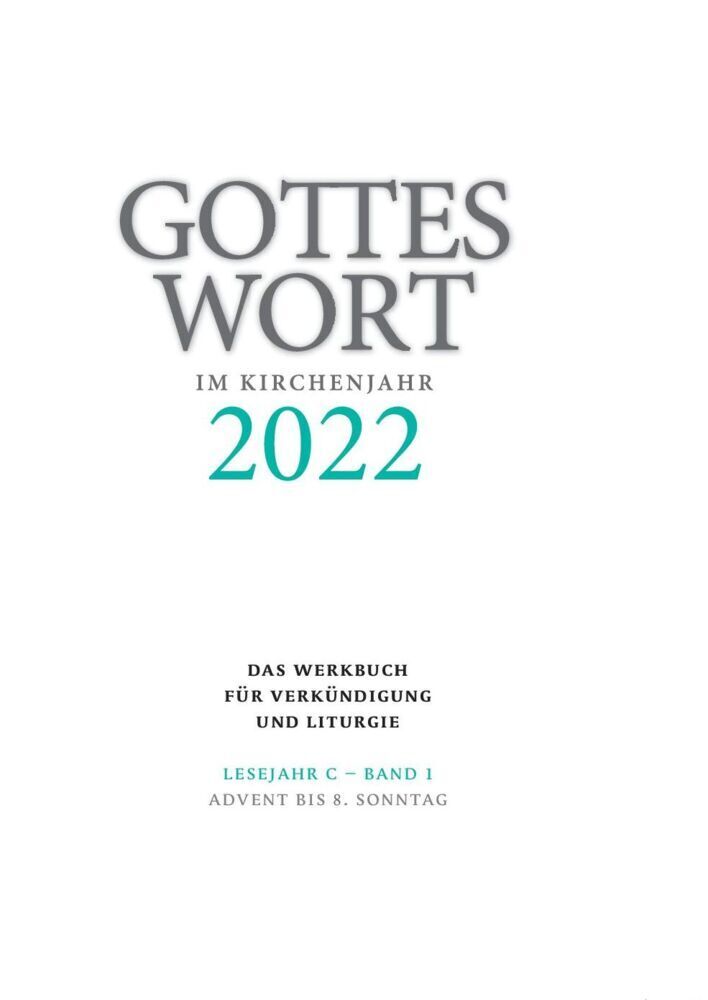 Cover: 9783429057077 | Gottes Wort im Kirchenjahr | Christoph Heinemann | Taschenbuch | 2021