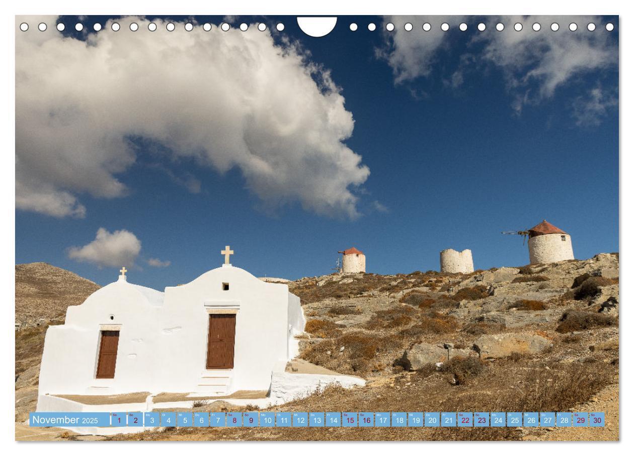 Bild: 9783435000500 | Amorgos - Kykladenimpressionen (Wandkalender 2025 DIN A4 quer),...