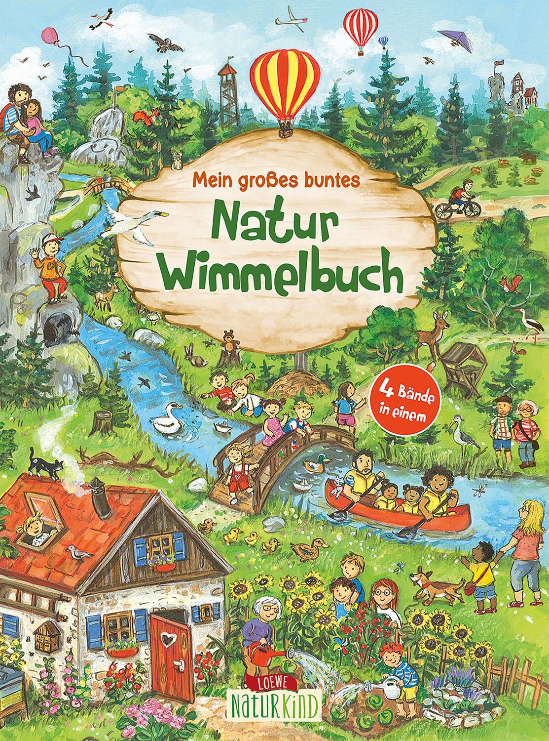 Cover: 9783743210981 | Mein großes buntes Natur-Wimmelbuch (Sammelband) | Buch | Naturkind