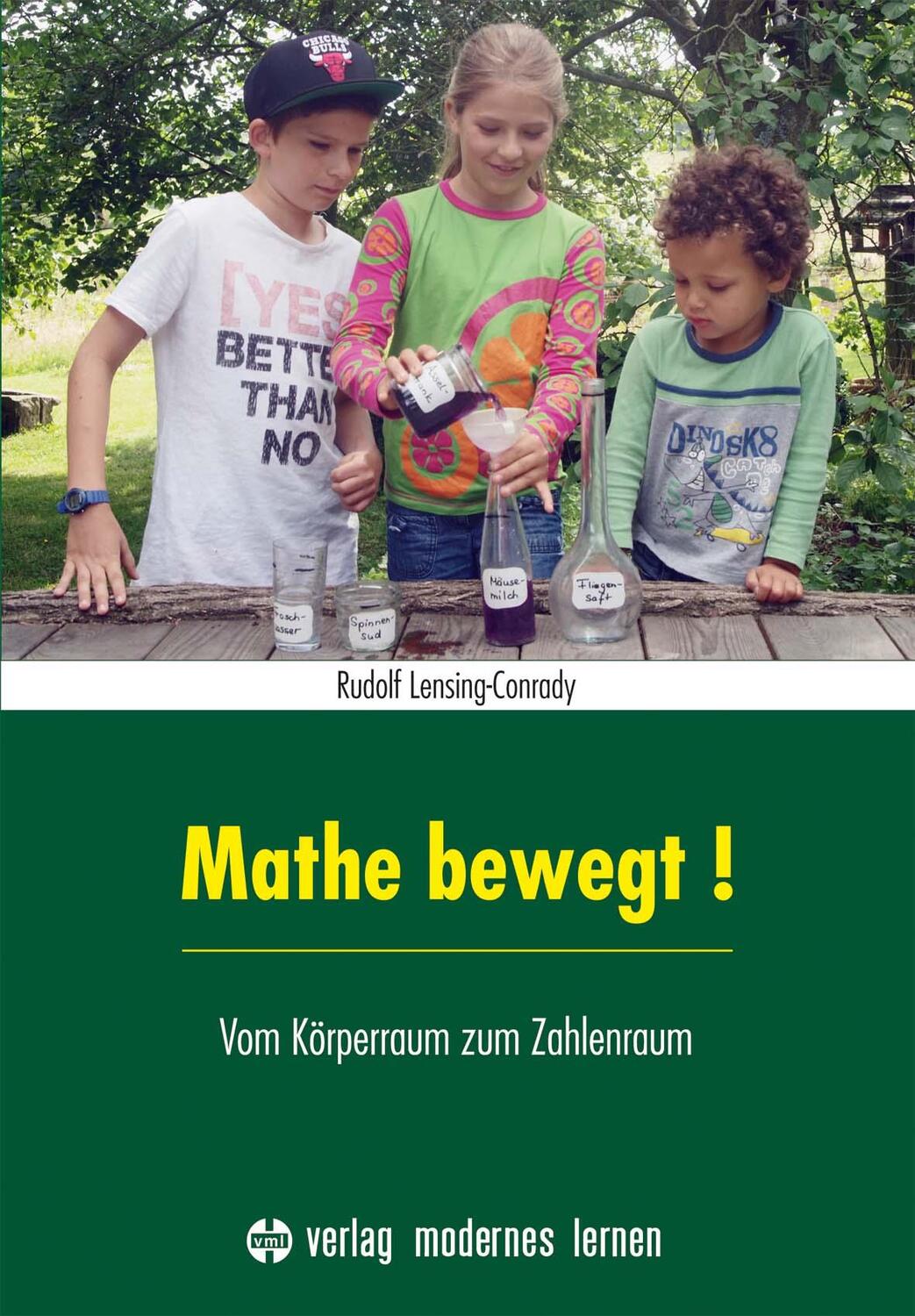 Cover: 9783808007334 | Mathe bewegt! | Vom Körperraum zum Zahlenraum | Rudolf Lensing-Conrady