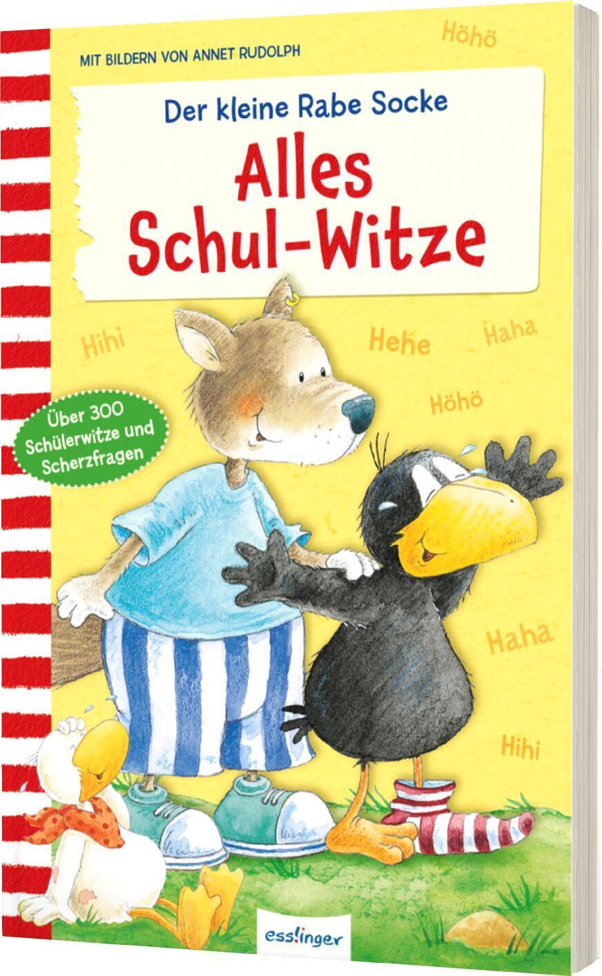 Cover: 9783480239078 | Der kleine Rabe Socke: Alles Schul-Witze | Taschenbuch | 160 S. | 2024