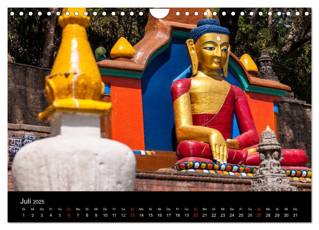 Bild: 9783435568161 | Namaste Nepal (Wandkalender 2025 DIN A4 quer), CALVENDO Monatskalender