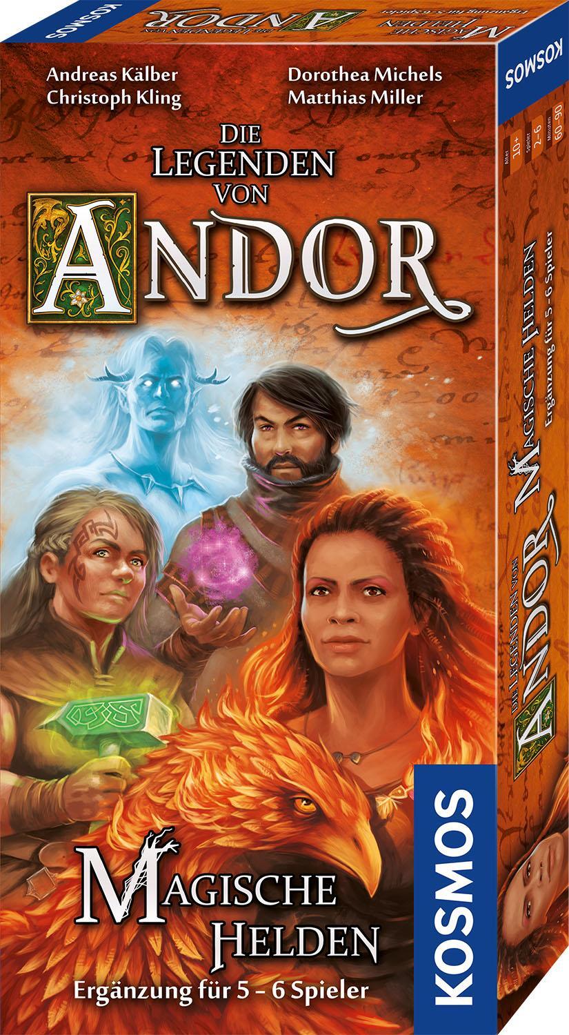 Cover: 4002051682149 | Die Legenden von Andor - Magische Helden | Autoren-Team Andor | Spiel