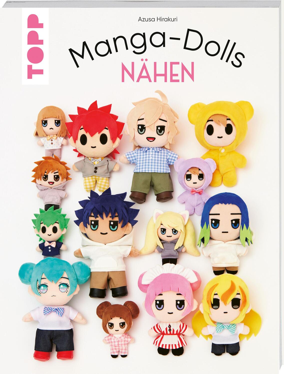 Cover: 9783735870780 | Manga Dolls nähen | Deine Lieblingsfigur als kleine Puppe | Hirakuri