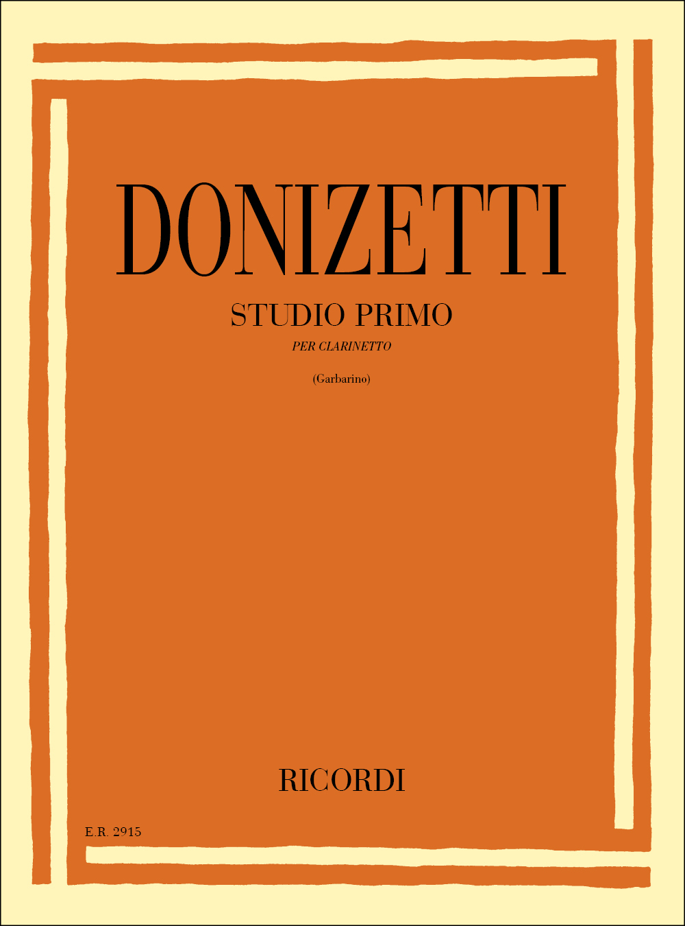 Cover: 9790041829159 | Studio Primo | Gaetano Donizetti | Buch | 1994 | Ricordi