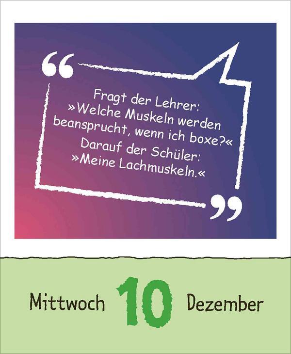 Bild: 9783731877424 | Schülerwitze 2025 | Verlag Korsch | Kalender | 328 S. | Deutsch | 2025