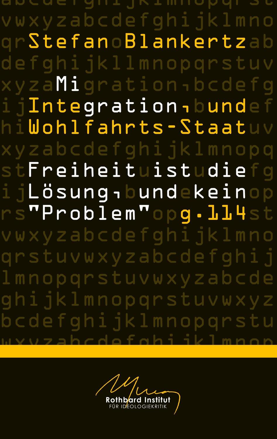 Cover: 9783749422616 | Migration, Integration, und Wohlfahrtsstaat | Stefan Blankertz | Buch