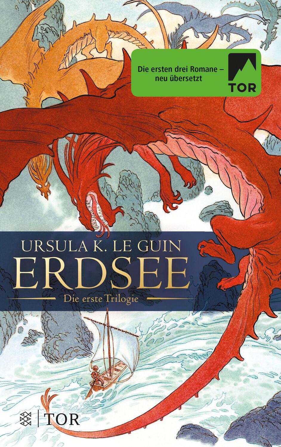 Cover: 9783596704057 | Erdsee | Die erste Trilogie | Ursula K. Le Guin | Taschenbuch | 592 S.