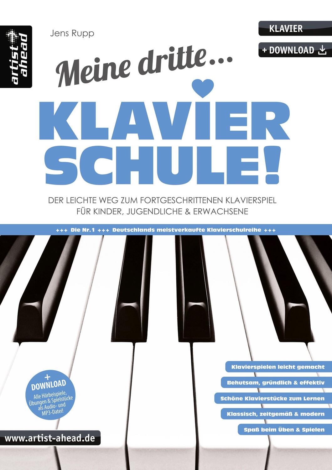 Cover: 9783866421332 | Meine dritte Klavierschule! | Jens Rupp | Broschüre | Deutsch | 2018