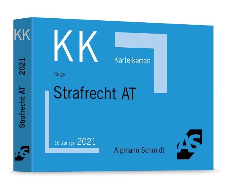 Cover: 9783867527934 | Karteikarten Strafrecht Allgemeiner Teil | Rolf Krüger | Buch | 2021