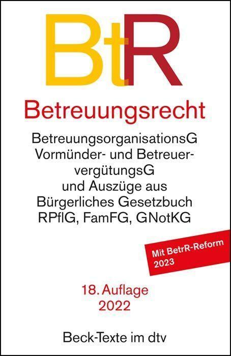 Cover: 9783423531740 | Betreuungsrecht | Taschenbuch | dtv-Taschenbücher Beck Texte | Deutsch