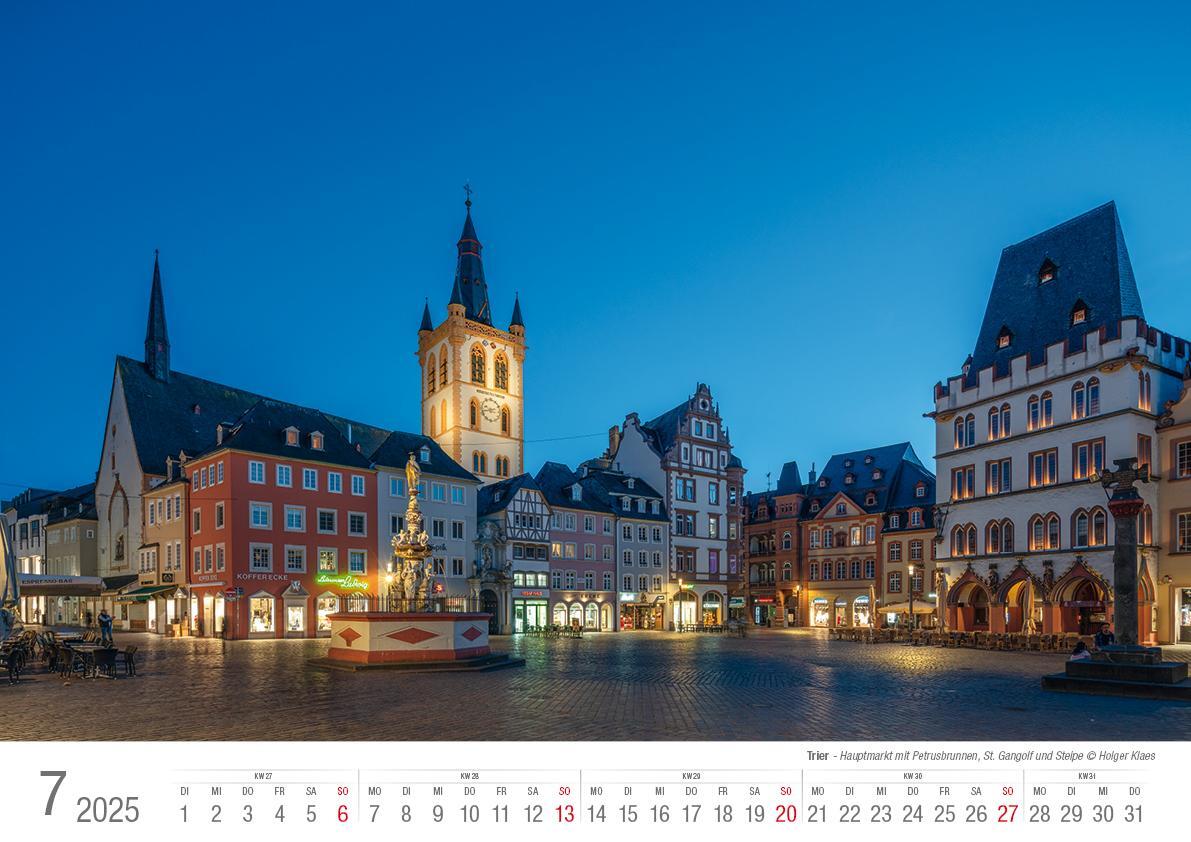 Bild: 9783965352261 | Trier 2025 Bildkalender A3 Spiralbindung | Holger Klaes | Kalender