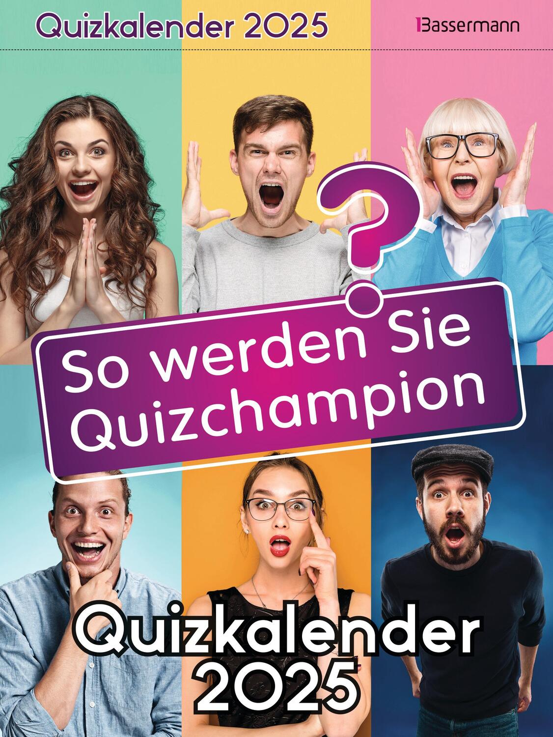 Cover: 9783809449256 | Quizkalender 2025 | So werden Sie Quizchampion | Matthias Feldbaum