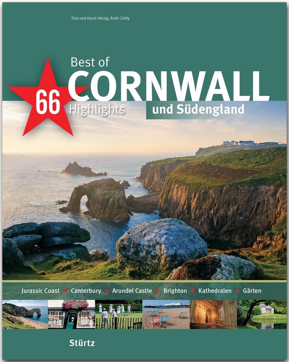 Cover: 9783800349067 | Best of Cornwall und Südengland - 66 Highlights | Ruth Chitty | Buch