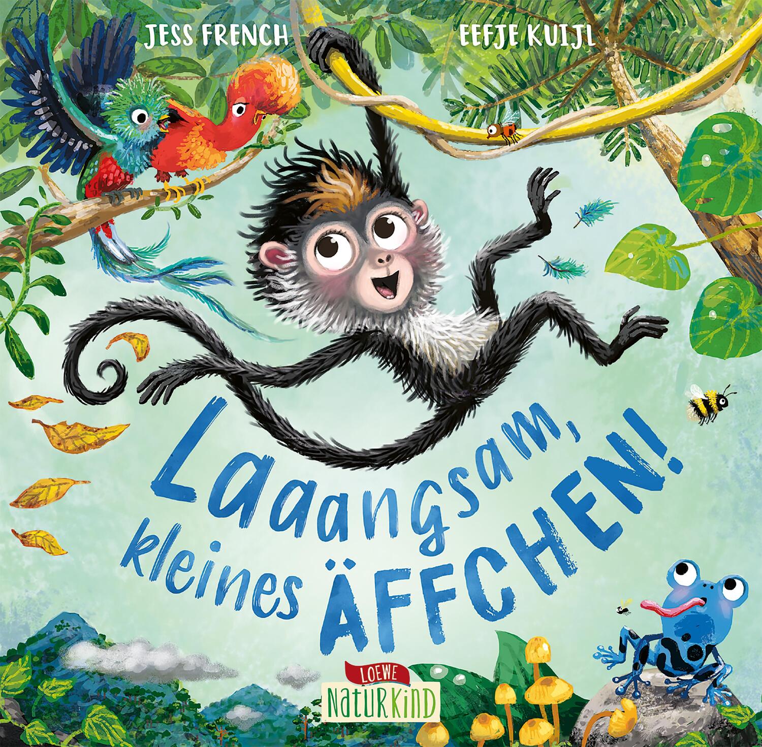 Cover: 9783743211087 | Laaangsam, kleines Äffchen! | Jess French | Buch | Naturkind | Deutsch